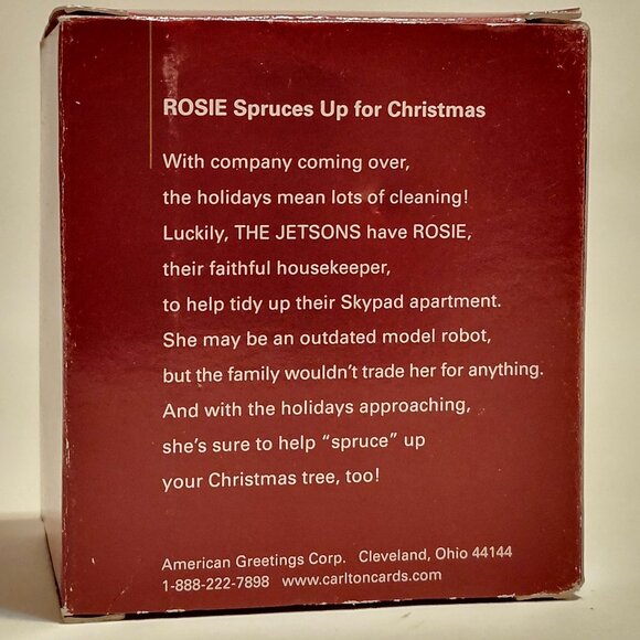 The Jetsons Carlton Cards Heirloom Ornament ~ Rosie The Robot - Picture 6 of 8